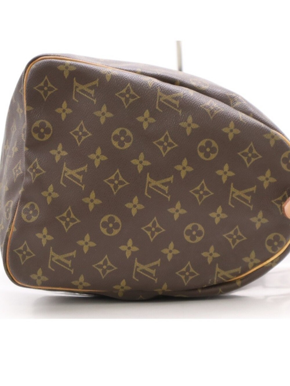 Louis Vuitton Keepall 50 Travel Bag Duffel Brown Monogram Canvas Leather - Picture 4 of 11